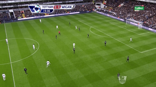 Wigan peut se moduler dans un 5-4-1 militaire