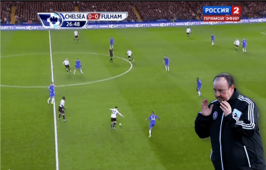 Benitez 2 banks of 4