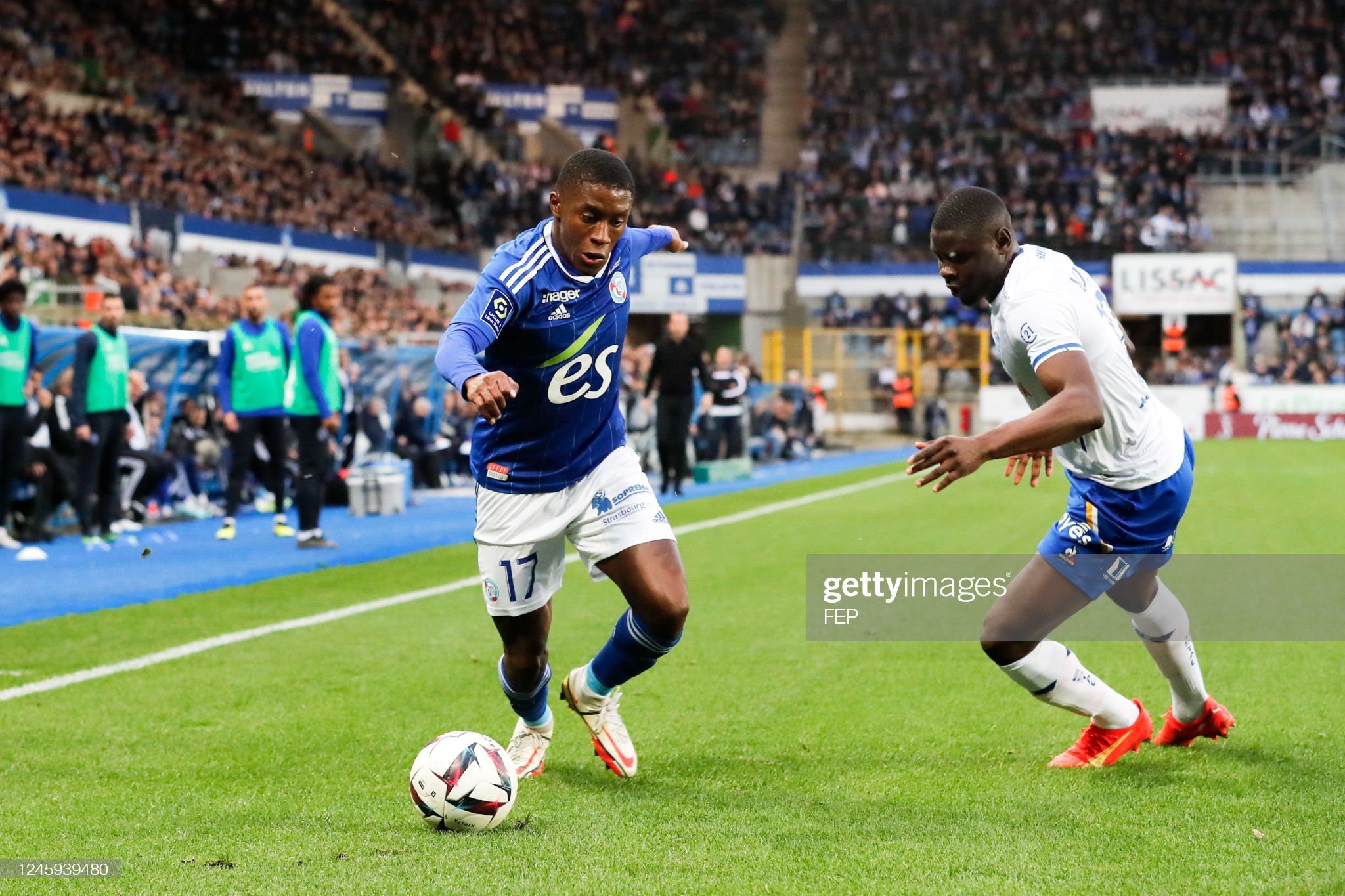 RC Strasbourg v ESTAC Troyes - Ligue 1 Uber Eats